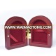 Professional wooden display custom coin box with CE certificate