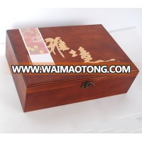 Various patterns of custom-made wooden box