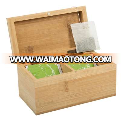 small  tea bag packing use bamboo tea box